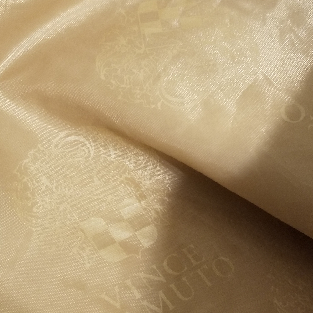 Vince Camuto matte gold vinyl tote - Picture 4 of 5